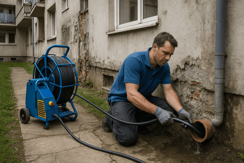 תיקון צנרת בבניין משותף ללא הרס
